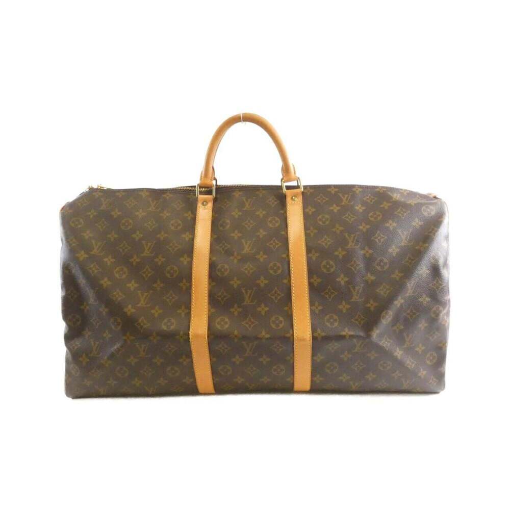 LOUIS VUITTON Brown Monogram Keepall 60 Boston Bag - Picture 1 of 10